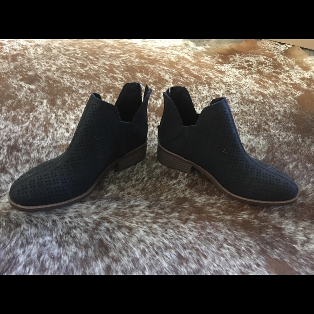 Black ankle boots
